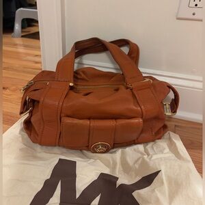 Michael Kors handbag in beautiful burnt orange color